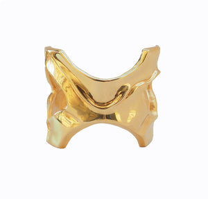 FORTITUDE Open Cuff Bracelet - Gold