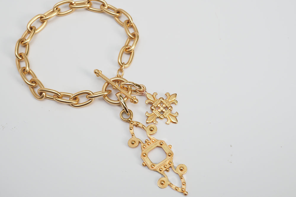 Quatro Link Chain Bracelet