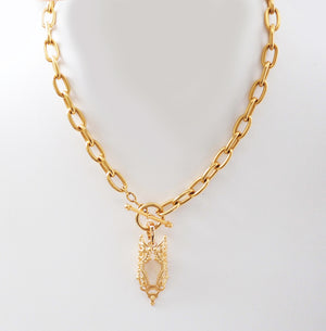 
            
                Load image into Gallery viewer, Tempio Link Chain Necklace
            
        
