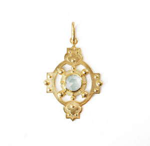 
            
                Load image into Gallery viewer, Finestra Charm with Chalcedony
            
        